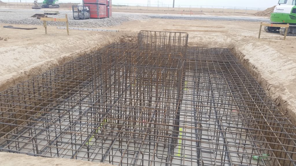 Industriebodenplatten Armierungsarbeiten Baustahlarmierung Betonstahlarmierung Eisenflechterei Baustahlverlegung