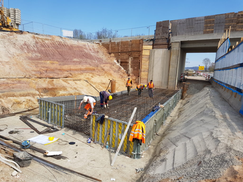 Brückenbau Eisenflechterei Baustahlarmierung Betonstahlarmierung Brückenbau Ingenieurbau