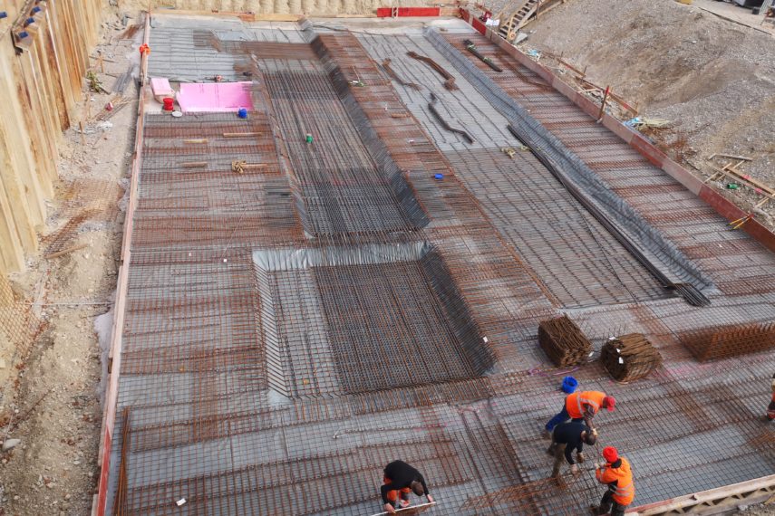 Wohnbau Eisenflechterei Armierungsarbeiten Baustahlarmierung Tiefgaragenbau Betonstahlarmierung