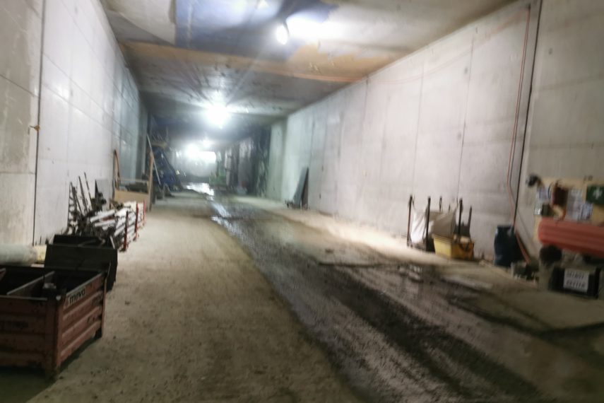 Tunnelbau Ingenieurbau Eisenflechter Baustahlverlegung